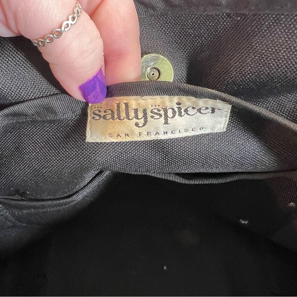 Sally Spicer, Western cowboy rodeo canvas, double handle tote bag - Picture 7 of 16